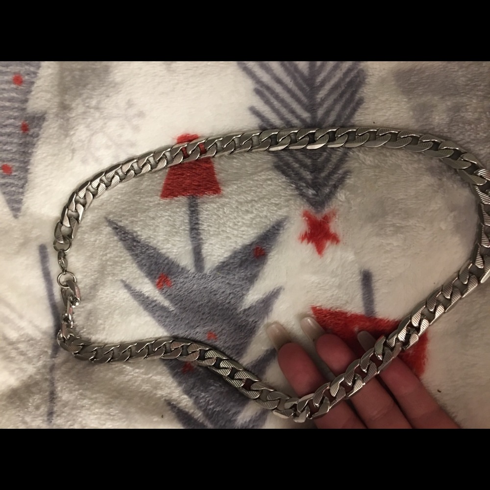 Silver Mens Chain